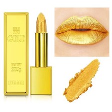 Rouge à lèvres doré - Tenue 24 heures - Matte Shimmer - Tasse avec revêtement...
