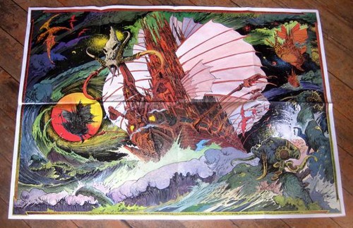 Druillet poster nef - la, des