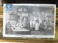 cpa 68 montre vieux le buffet de la gare  rare