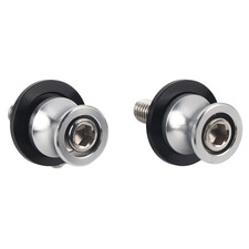 (Silver)2pcs M10 Bras De Balançoire Support De Balancier Sliders Stand