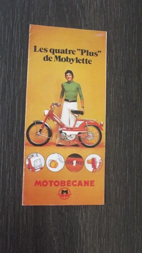 Catalogue brochure mobylette - catalogue/brochure,