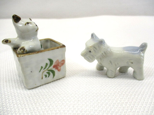 Vtg japan miniature cat - vtg,