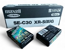 MAXELL VHS-C – Lot de 10