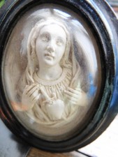 ancien cadre reliquaire XIX éme