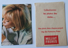 SYLVIE VARTAN  (4)  Photo des Idoles Milliat Frères Publistar Chanteuse  Carte
