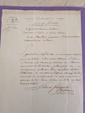 Général SOUHAM  LettreAutographe Signée Napoléon Empire Armée de Sambre et Meuse