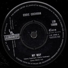 EDDIE COCHRAN   SINGLE