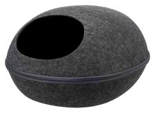 Grotte de Chien Sac Câlin Nid Douillet Couchage Feutre Indéformable pour Chat