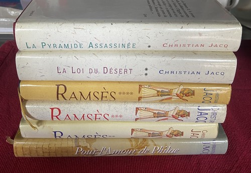 Lot livres christian jacq - lot, de