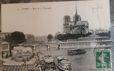 TIMBRE 5c Semeuse vert perfore