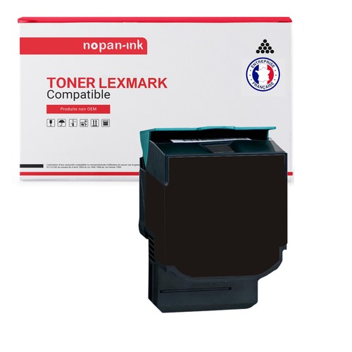 Toner lexmark 80c2sk0 noir - toner,