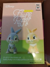 Figurine Disney Cutte! Fluffy Puffy BAMBI THUMPER・MISS BUNNY figure panpan