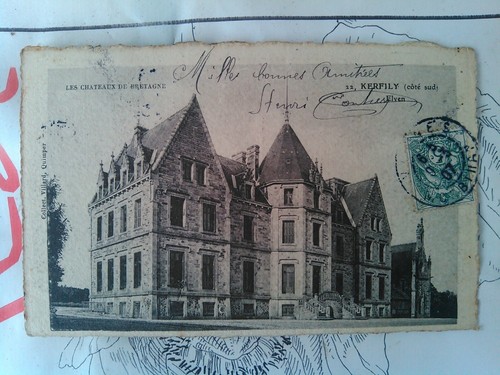 Cpa les châteaux - cpa,