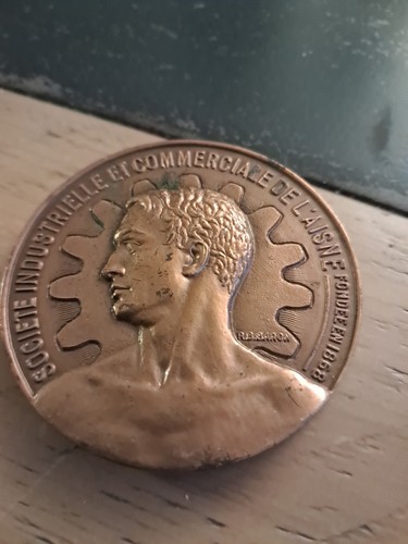 Médaille bronze société - en, bronze,