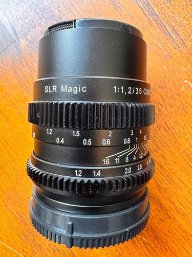 Slr magic cine 35mm 1 - |, f/1.2