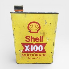 Bidon d’huile ancien SHELL