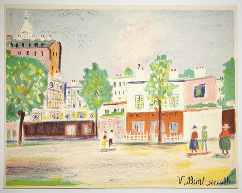 Maurice utrillo maisons à - -, [maisons
