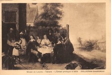 Musée Du Louvre - Teniers - L'ENFANT Perdu A Table