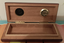 cave a cigares de poche voyage bois precieux avec humidificateur Krypton Mexico