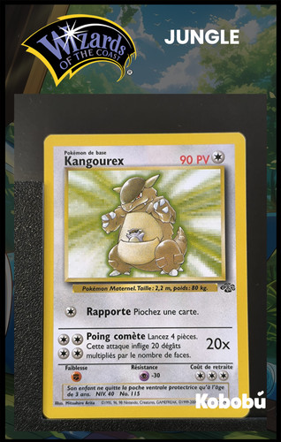 Carte pokémon kangourex - pokémon, 21/64