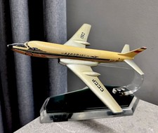 Vintage URSS Avion Model Space Age Desk Souvenirs Aeroflot Metal Model