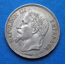 5 Francs Napoléon III, Second