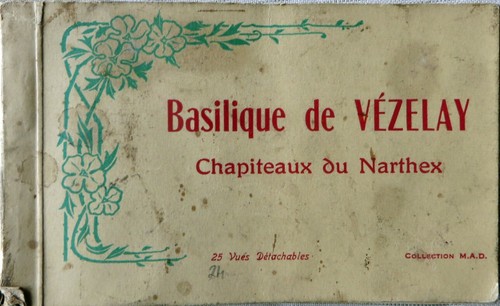 Vezelay chapiteaux de - vezelay, (yonne),
