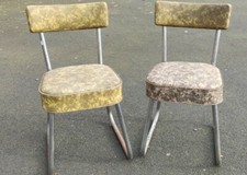 Paire Chaises Vintage d administration/années 1950/chaises de bureau vintage