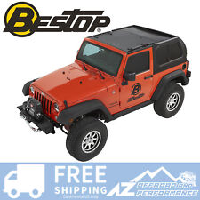 Bestop Safari Style Soleil Bikini Pour '07-' 18 Jeep Wrangler JK 2 Porte Toile