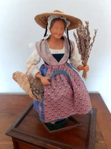 Ancien santon cueilleuse - cueilleuse, de