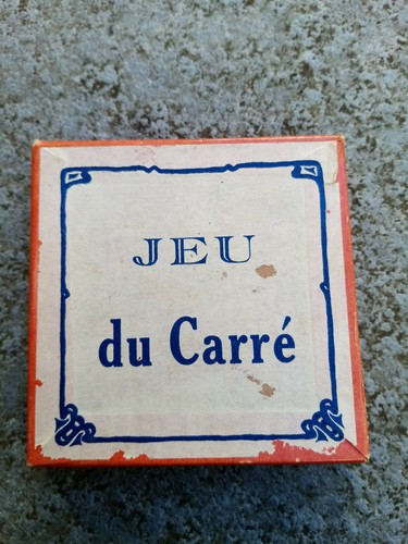 Jeu carre ancien - du,
