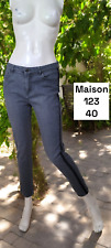 Maison 123 Taille 40   💕 Superbe  pantalon jeans jean denim gris femme