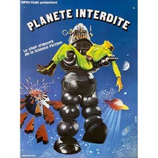 PLANETE INTERDITE Synopsis 2p. - 24x30 cm. - 1955/R1970 - Fred McLeod Wilcox, Le