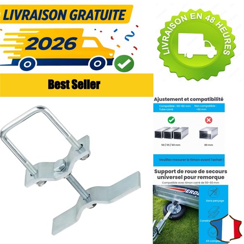 Support roue secours - roue,