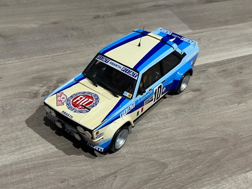 Miniature fiat 131 - miniature, abarth