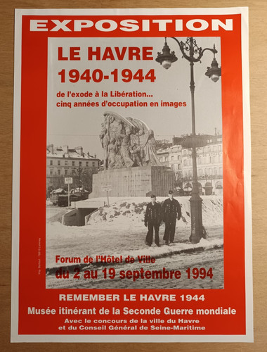 Affiche exposition le havre - affiche,