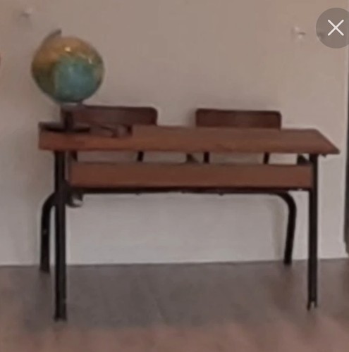 Bureau ancien bois - en,
