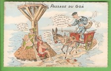 "Dessin" carte postale  HUMOUR Illustrateur  Pin'Up  passage Goâ/ editions Gaby
