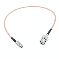 DIN 1.0/2.3 Mini BNC à BNC Mâle HD SDI 6G 75ohm Câble pour Blackmagic HyperDe...