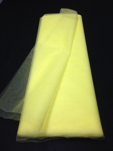 Tulle mariage jaune - tulle, largeur