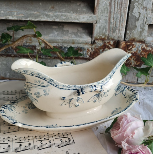 Ancienne sauciere terre - ancienne,