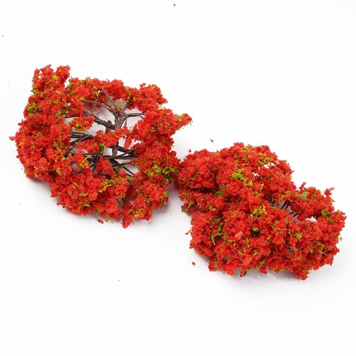 Maquette arbre fleurs - , rouges