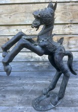 80cm CAMEROUN Grand Cheval en