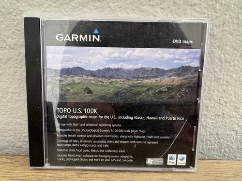 Garmin topo 100k dvd - garmin,