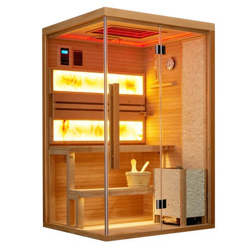 Traditional steam sauna - steam,