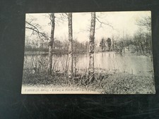 CARTE POSTALE ANCIENNE L'ABSIE ( DEUX SEVRES) L'ETANG DE PONT PORCHER