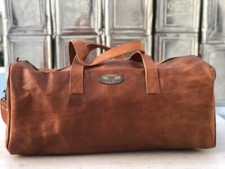 Sac De Voyage Vintage En Cuir Pour Hommes (25 Pouces)