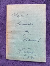 scoutisme :  Carnet de chants scout du clan Toulmé - 2eme guerre