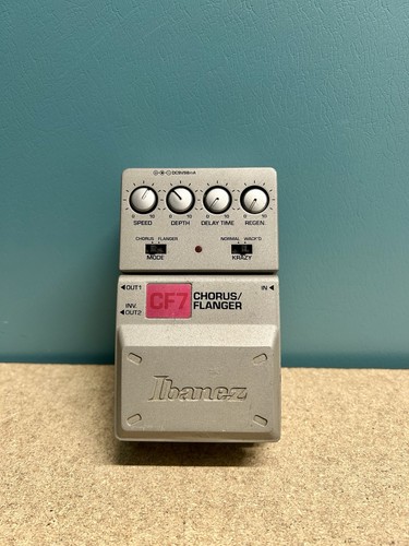 Ibanez cf7 chorus flanger - cf7,