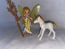 Playmobil Fée Et Bébé Licorne Féerie Château